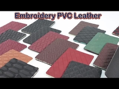 Embroidery PVC Leather