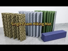 Single foam camping mat