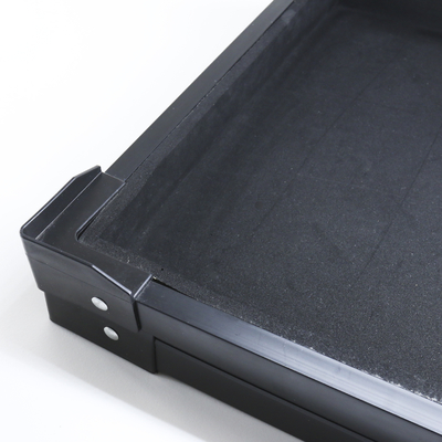 Black Anti Static Foam Sheets Close Cell Conductive Polyurethane Foam Roll For Packaging