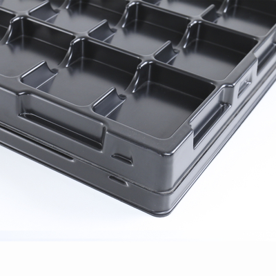Die Cut Conductive Black ESD Anti Static Foam IXPE EVA Foam Tray For PCB Packing