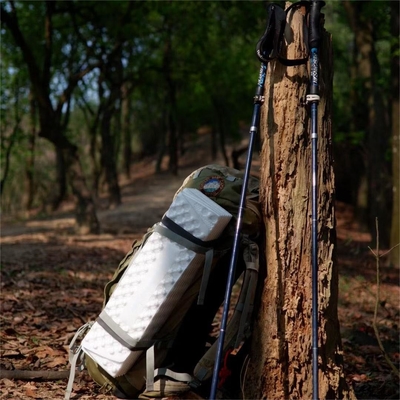 Custom Logo Insulated Sleeping Pad , Egg Crate Camping Pad For Backpacking