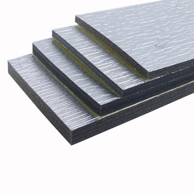 25kg/M³ Aluminum Foil Composite Xpe Foam Polyolefin Insulation For HVAC Ductwork