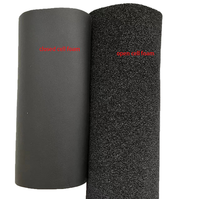 Custom Color Size EPDM Rubber Foam , Soft Fire Retardant EPDM Closed Cell Sponge