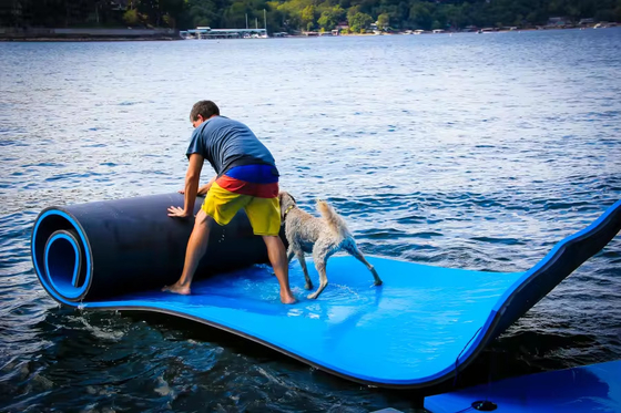 Custom Size Color Foam Floating Mat Tear Resistant Close Cell Xpe Water Pad
