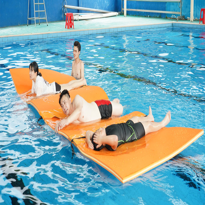 12*6 Spliced Floating Water Pad OEM ODM XPE Foam Lake Floats For Water Sports Equipment
