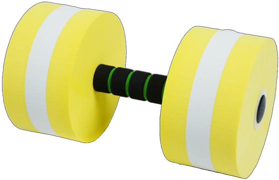 Lightweight EVA Water Floating Dumbbell Soft Foam Swimming Barbel For Fitness