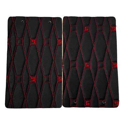 180cm Width Diamond Stitching Leather Waterproof For Car Seat Covering