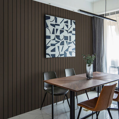 Collision Proof IXPE Layer PVC Wallpaper Sticker Grille Board For Hotel Decor