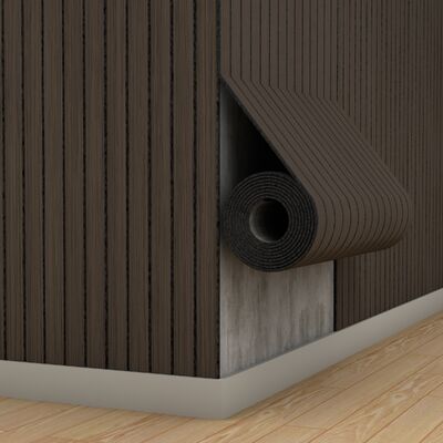 Stain-Resistant IXPE Soft Slat Grille Board Wallpaper For Office Building Decor