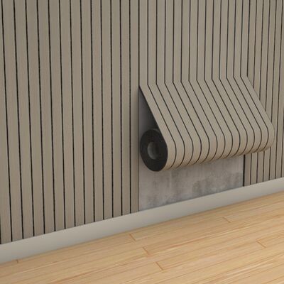 Soft Wood Slat Wall Panels With IXPE Foam Layer For Welfare Home Decor