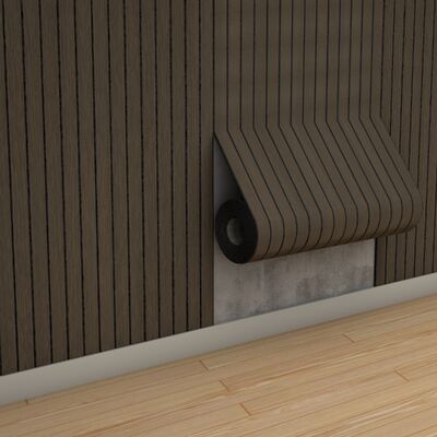 Fire Retardant PVC Protection Flexible Wood Wall Panel Wallpaper For Home Decor