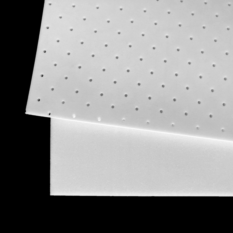 Anti Shrinkage CO2 Foaming  Porous TPU Foam Sheet Lightweight For Shoes Lining