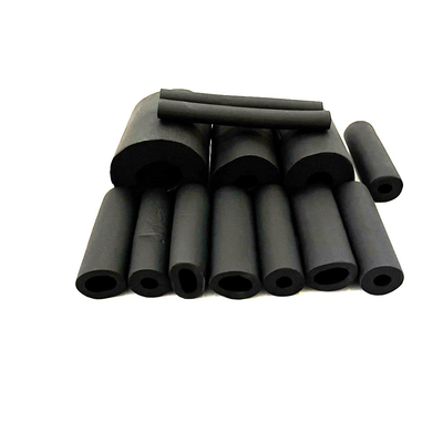 Nitrile PVC NBR Closed Cell Foam Fast Installation , Nitrile Butadiene Rubber Foam Black