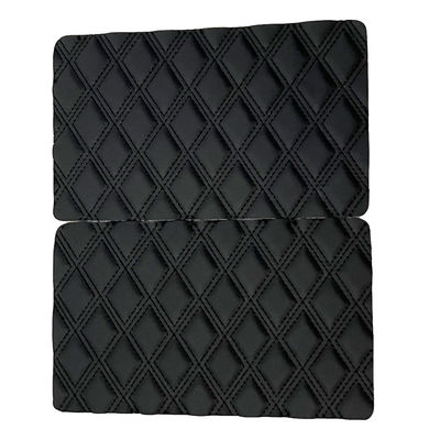 thumbnail image 2 of Thick Faux Leather Fabric - Sponge Quilted & Embroidered, For Car Upholstery (100cm) 2 of 5
