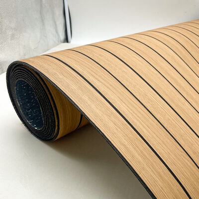 Self Adhesive Flexible Wood Grain Grille Panels For Small Public Places Decor